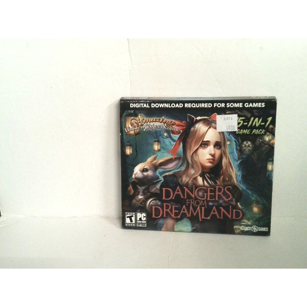 Dangers From Dreamland PC/DVD Sealed 15 Games